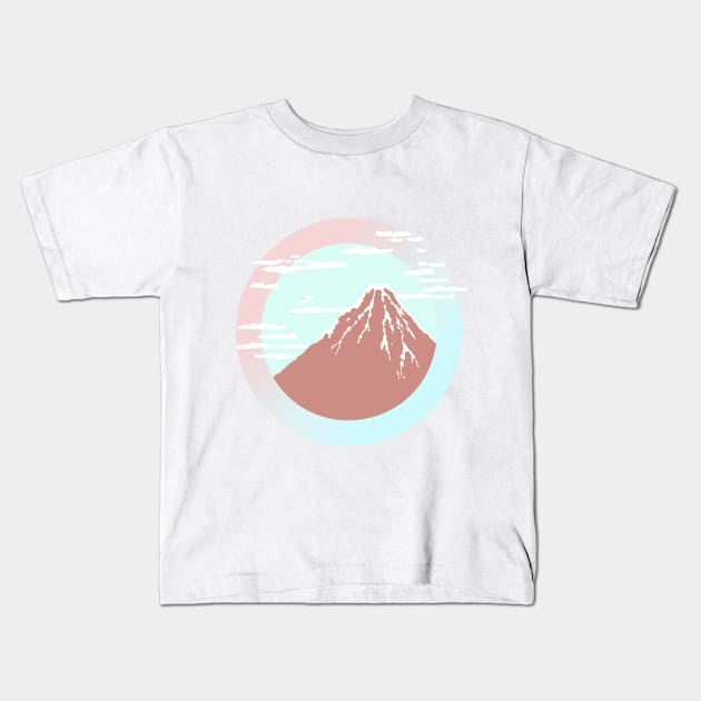 Clear Morning Aesthetic Kids T-Shirt by Zayter
